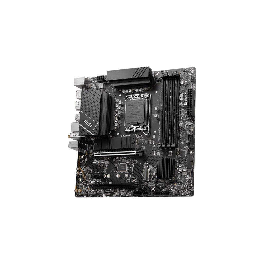 MSI Pro B760M-A WIFI D4 mATX Motherboard