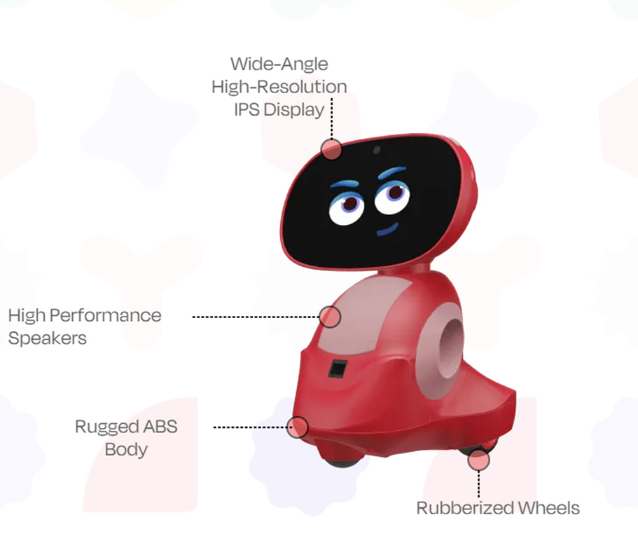 Miko 3 AI Powered Smart Robot for Kids Learning & Educational Robot with Coding Apps