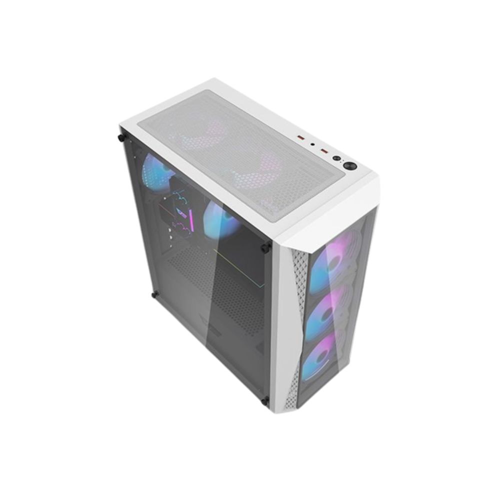 Aigo DarkFlash DK352 PLUS ARGB ATX Casing White