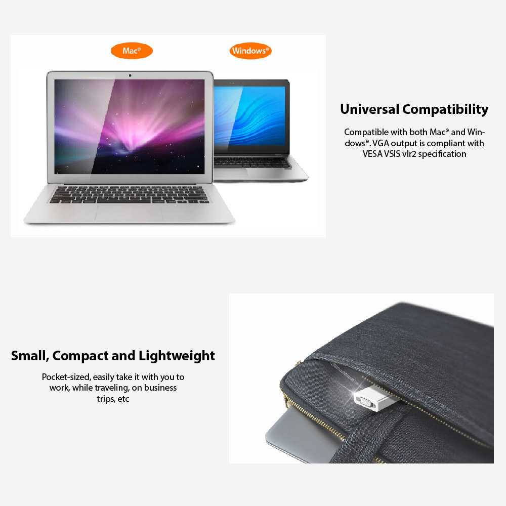 J5Create JDA213S HDMI to VGA Adapter (2 Years Warranty)