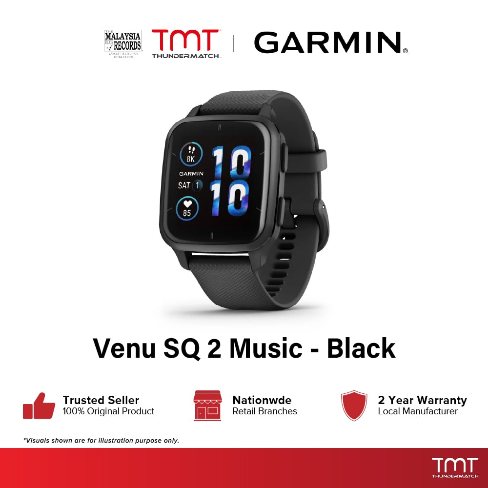 Buy Garmin VENU® SQ 2 Music Smartwatch Ivory