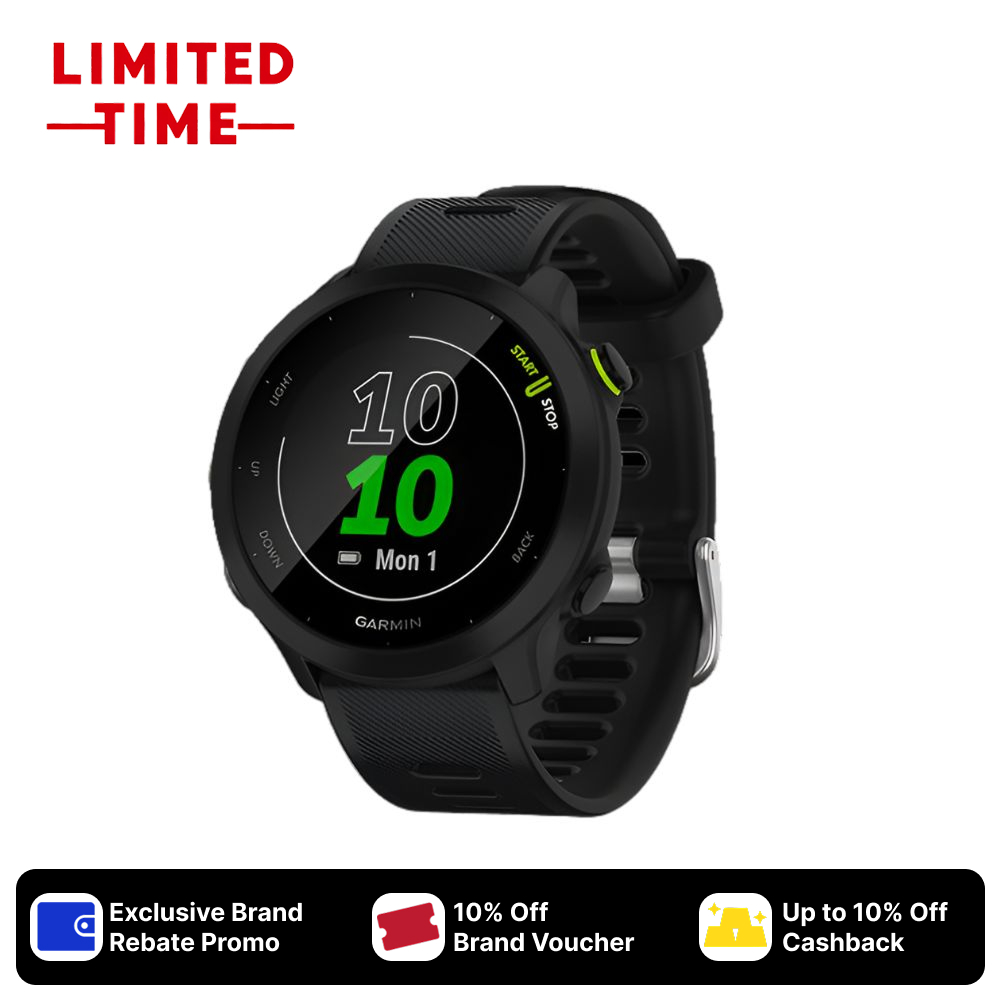 Garmin Forerunner 55 GPS Running Smartwatch