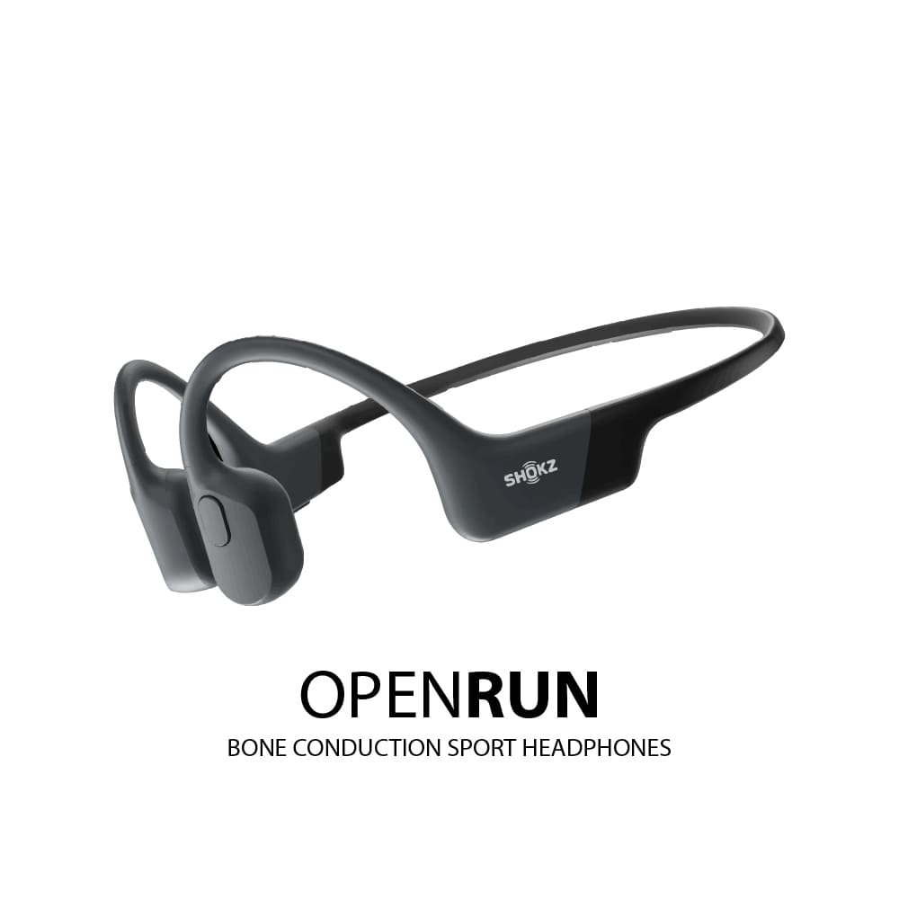 Shokz OpenRun Open-Ear Wireless Bone Conduction Headphones (Aftershokz Aeropex)