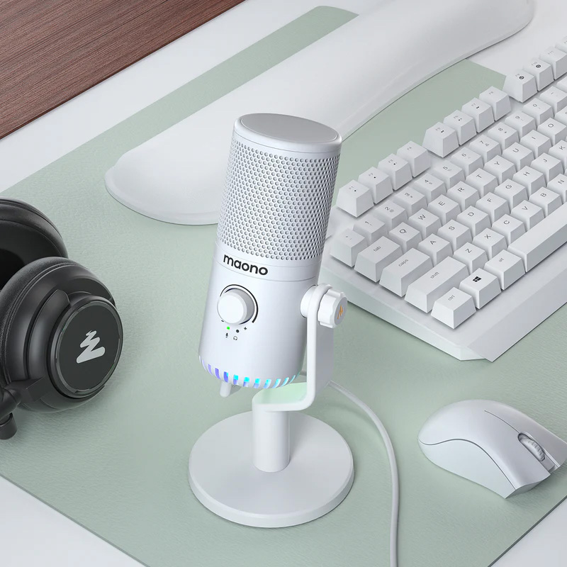 Maono DM30 RGB Programmable USB Condenser Microphone