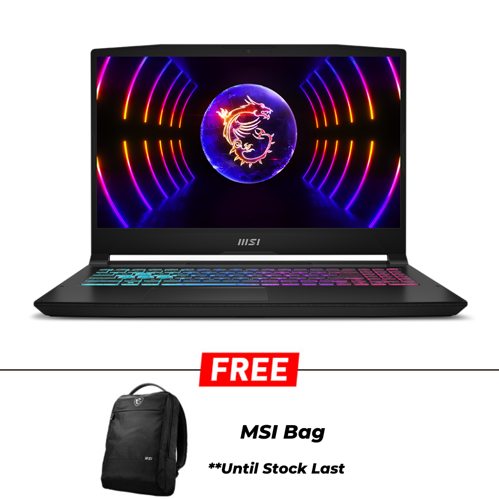 MSI Katana 15 B12VGK-047MY Gaming Laptop | i7-12650H | 16GB Ram 1TB SSD | 15.6"FHD (144Hz) | RTX4070 | W11 | 2Y Warranty