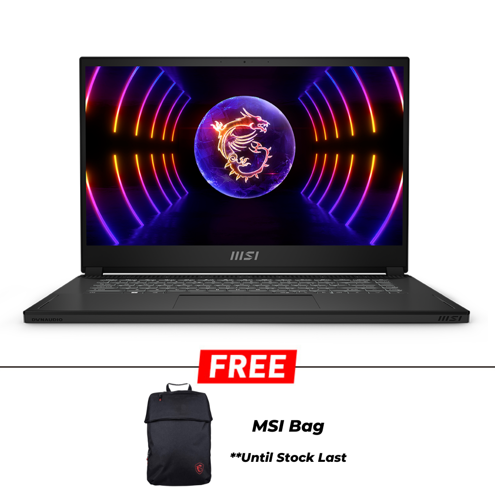 MSI Stealth 15 A13VE-040MY Gaming Laptop (Core Black) | i5-13420H |16GB RAM 512GB SSD | 15.6"FHD 144Hz | RTX4050 | W11 | 2Y Warranty