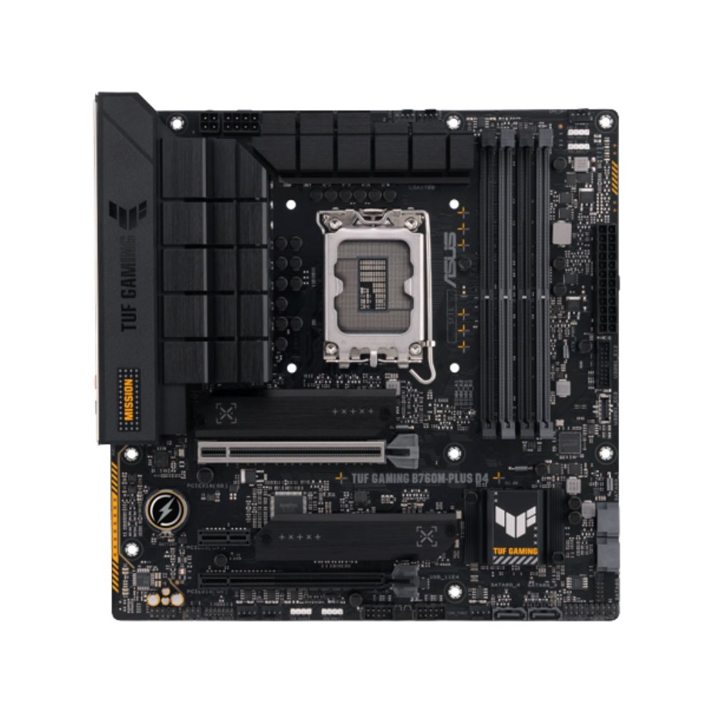 Asus LGA1700 Intel B760 TUF GAMING B760M-PLUS D4 mATX Motherboard