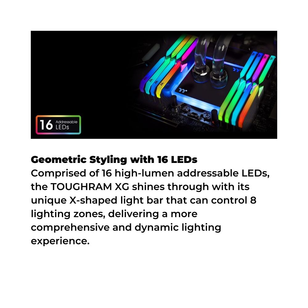 Thermaltake TOUGHRAM XG RGB DDR4 Desktop Ram DIMM Kit of 2