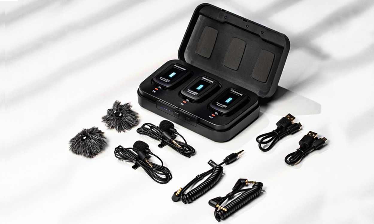 Saramonic Blink500 Pro B2 Dual-Channel Wireless Microphone with Charging Case