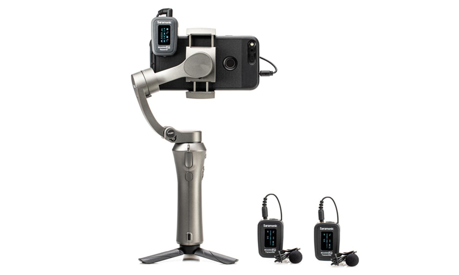 Saramonic Blink500 Pro B2 Dual-Channel Wireless Microphone with Charging Case