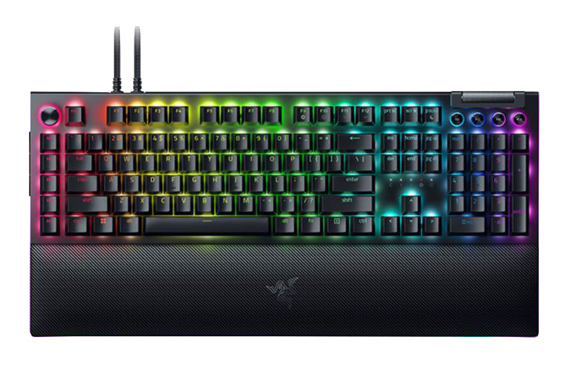 Razer BlackWidow V4 Pro Mechanical Gaming Keyboard with Razer Chroma™ RGB (Green/Yellow Switches)