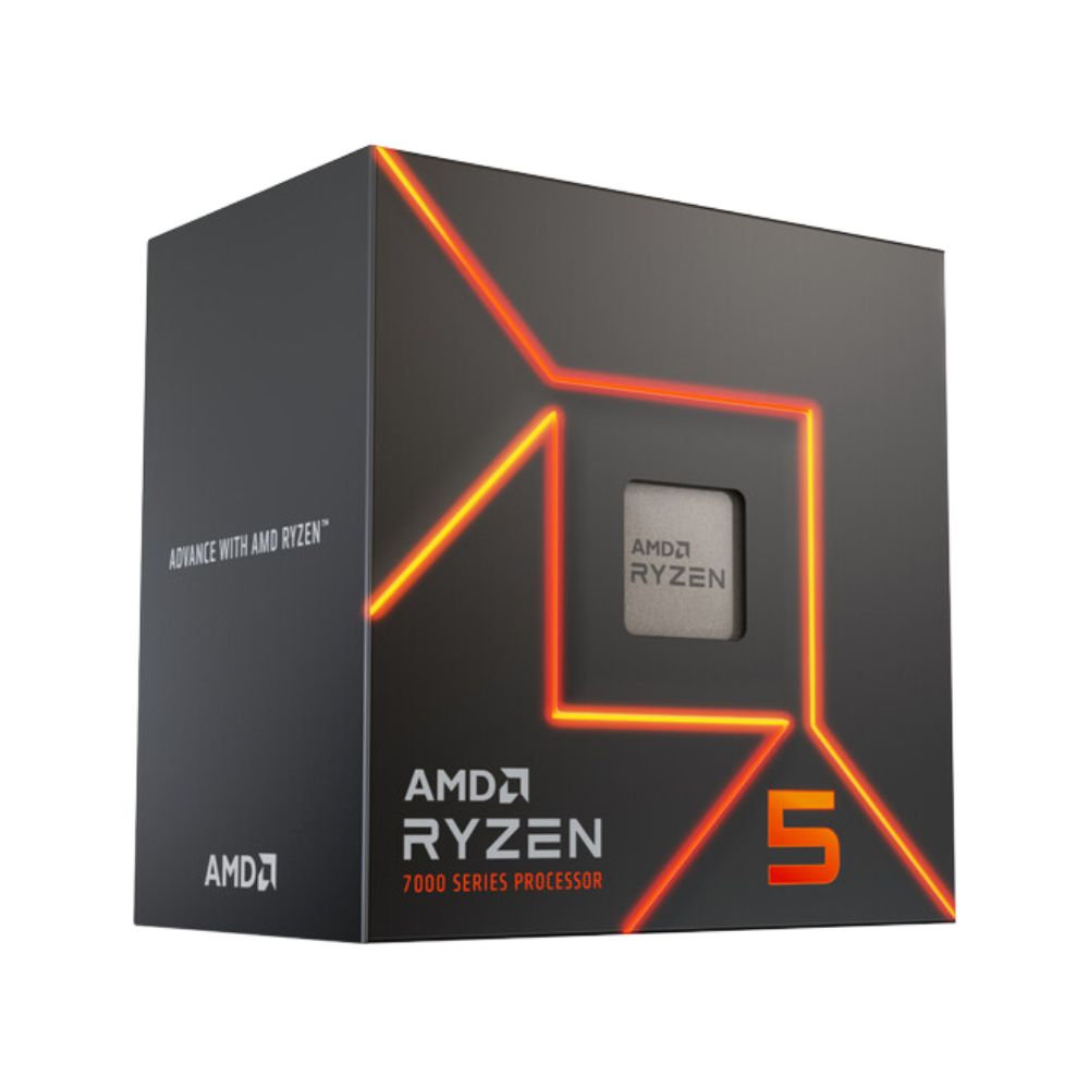 AMD AM5 Ryzen 5 7600 - 6Cores 12Threads with Radeon Graphics | CPU Processors