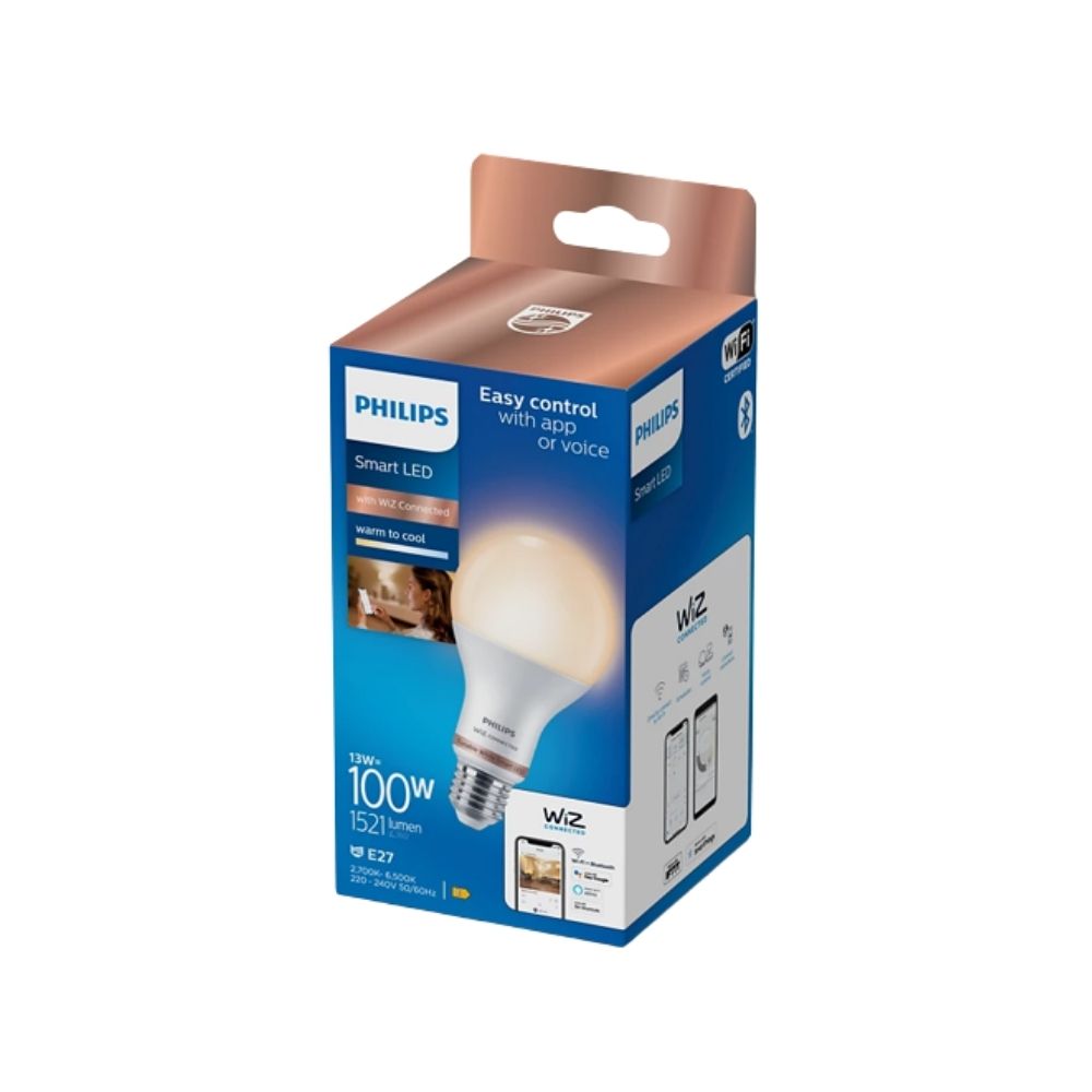 Philips WIZ PHI WFB 100W A67 E27 927-65 TW White Smart Bulb