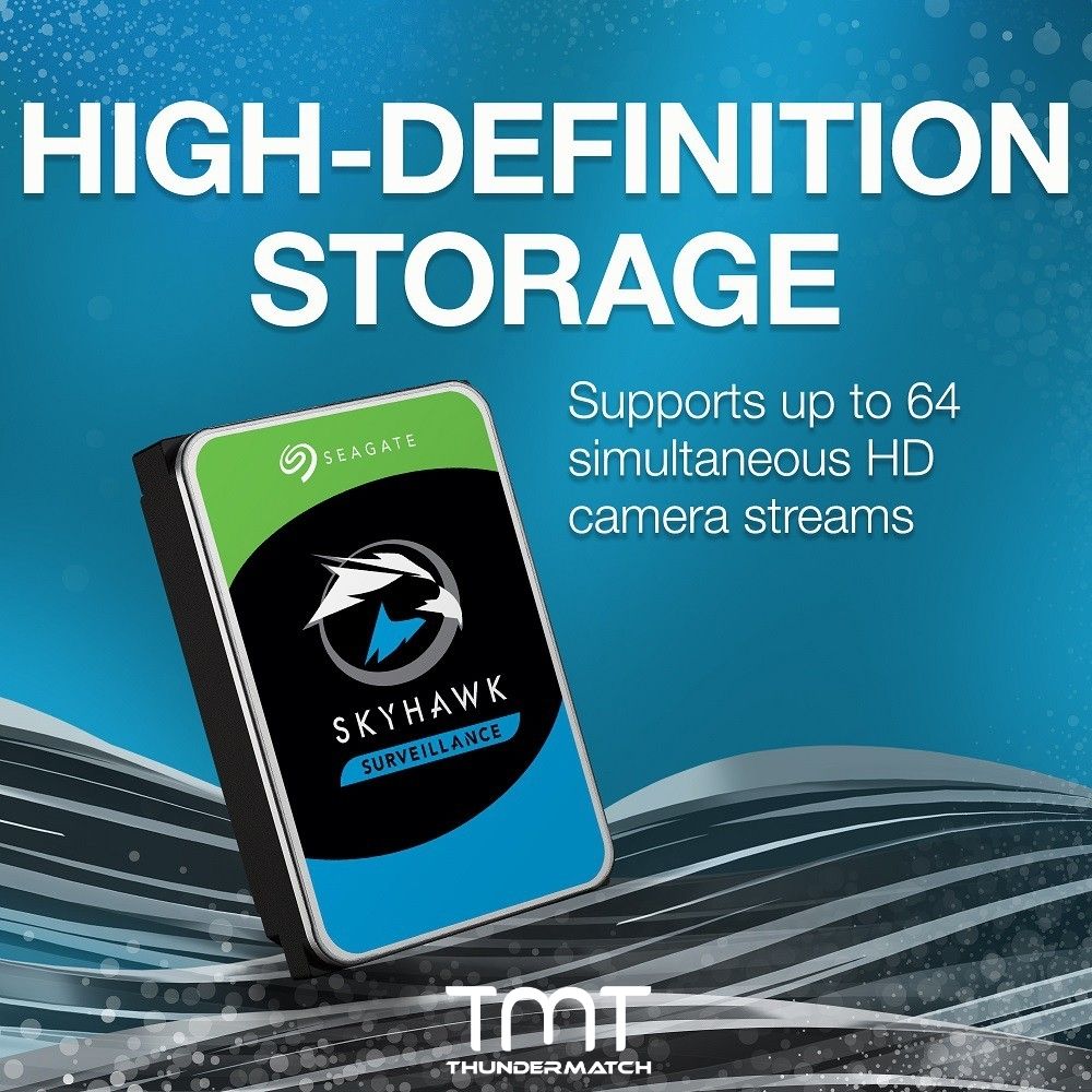 Seagate Skyhawk CCTV Surveillance Desktop Internal Hard Disk