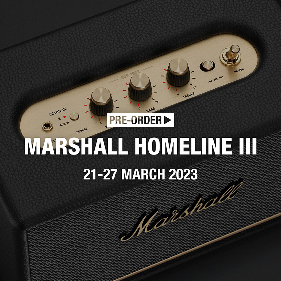 Marshall Stanmore III Bluetooth Speaker - Black / Cream