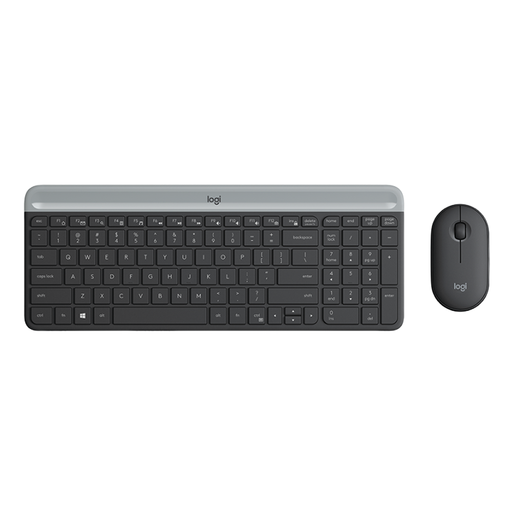 Logitech MK470 Slim Silent Wireless Keyboard & Mouse Combo