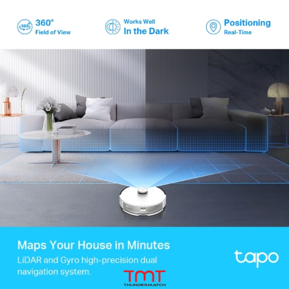 TP-Link Tapo RV30 Plus / RV30 Smart Robot Vacuum Cleaner