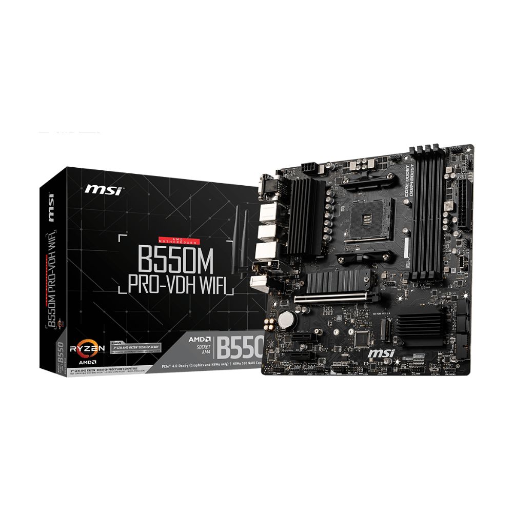MSI B550M PRO-VDH WIFI mATX Motherboard