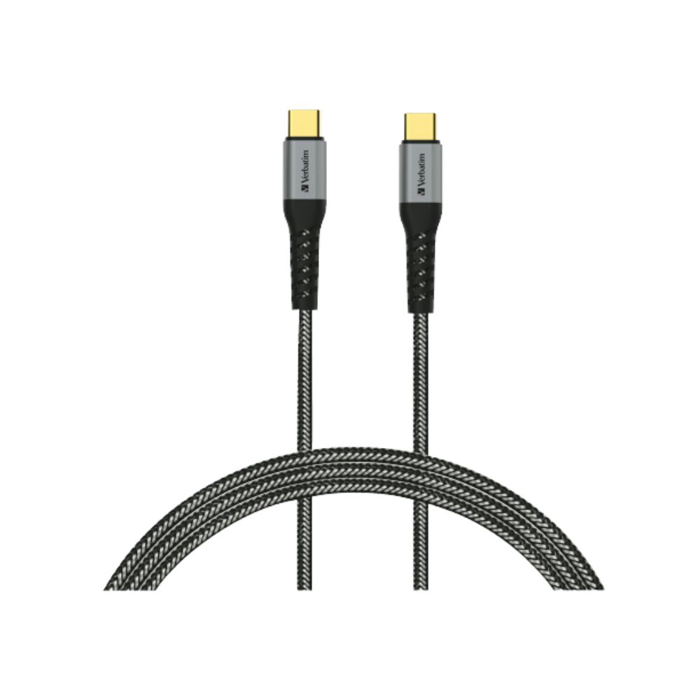 Verbatim Tough Max E Marker Kevlar Type C to C Cable 100W