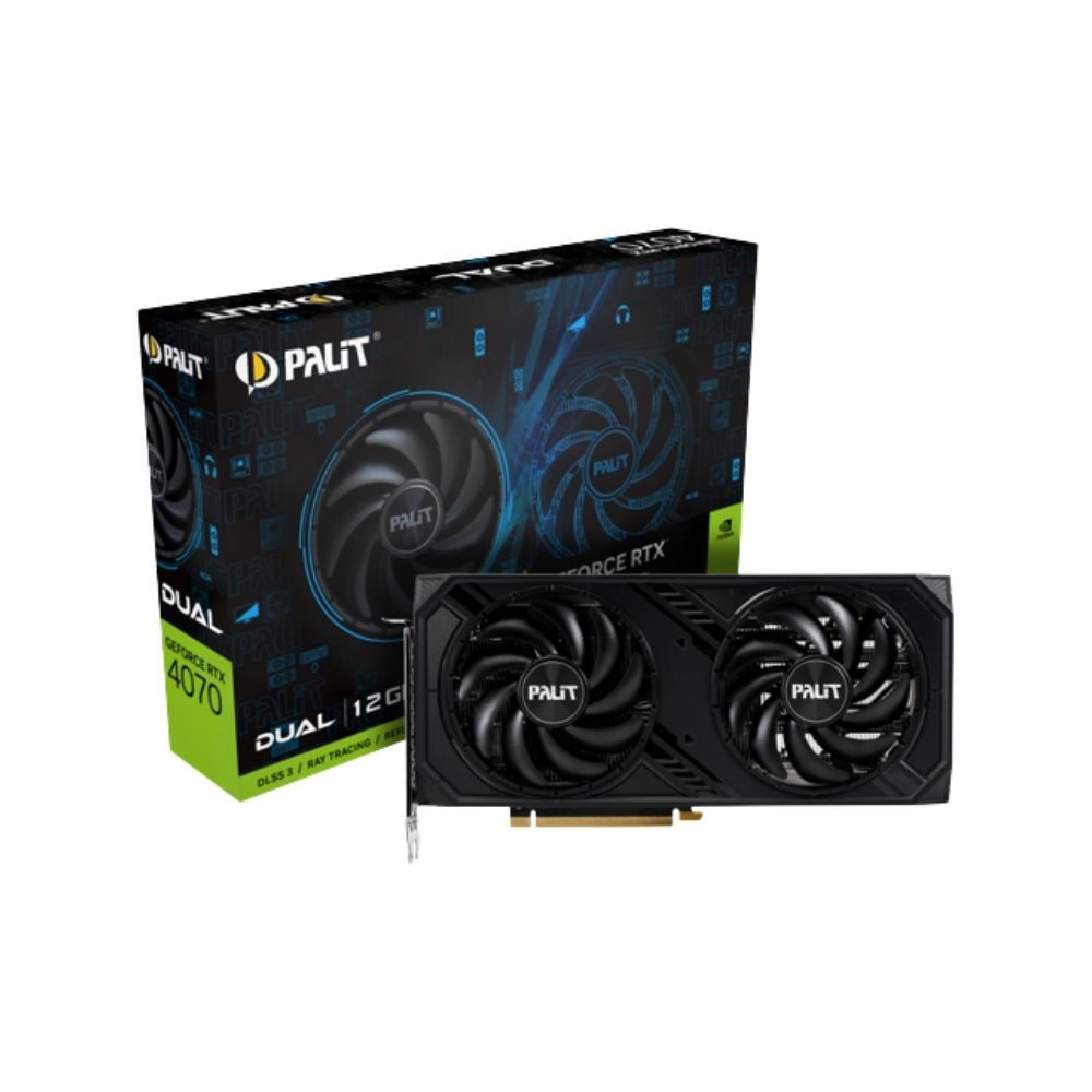 Palit RTX4070 12GB GDDR6X 192Bit DUAL LHR VGA Graphics Card