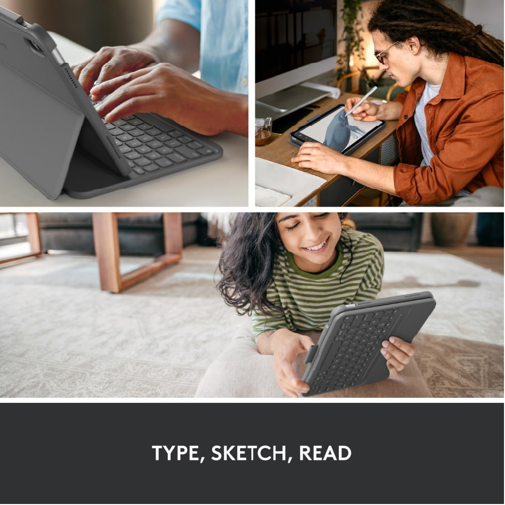 Logitech Slim Folio iPad 10.9 (10th Gen) Keyboard Case