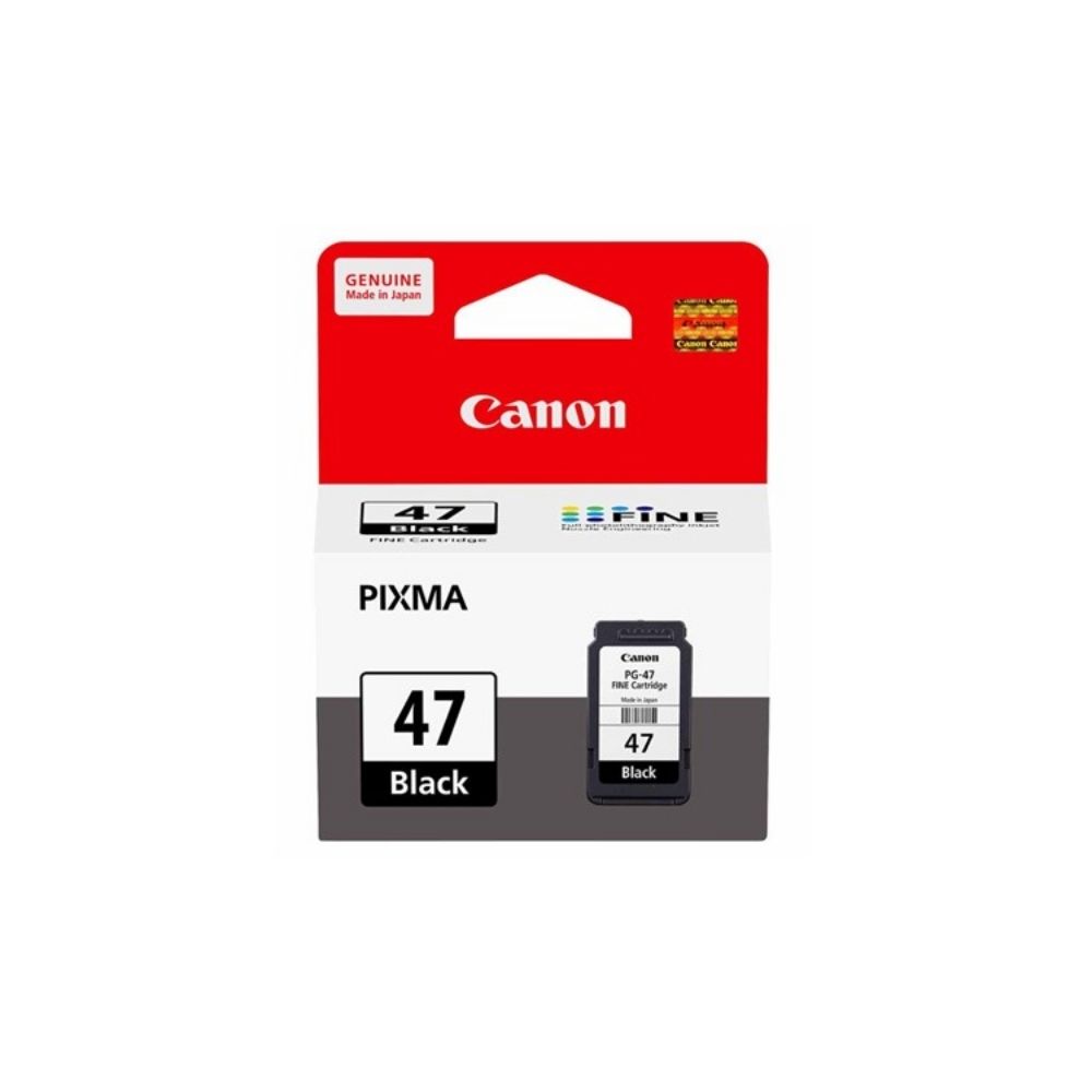 Canon PG-47 Black Ink Cartridge - E400/E410/E460/E470/E480/E3170 (400 Pages)