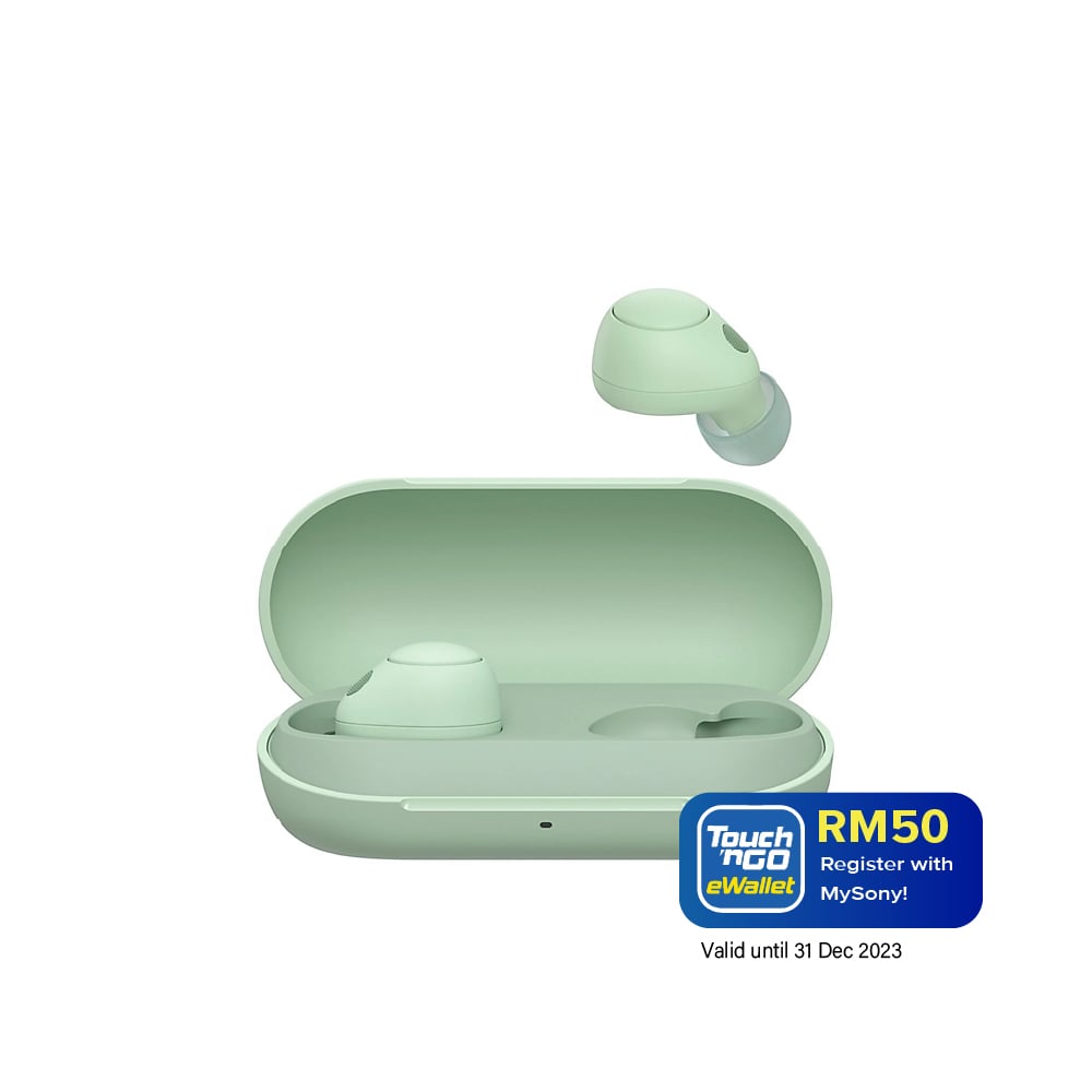 [TNG RM50] Sony WF-C700N True Wireless Earbuds with Noise Cancellation [Black/Lavender/Sage Green]