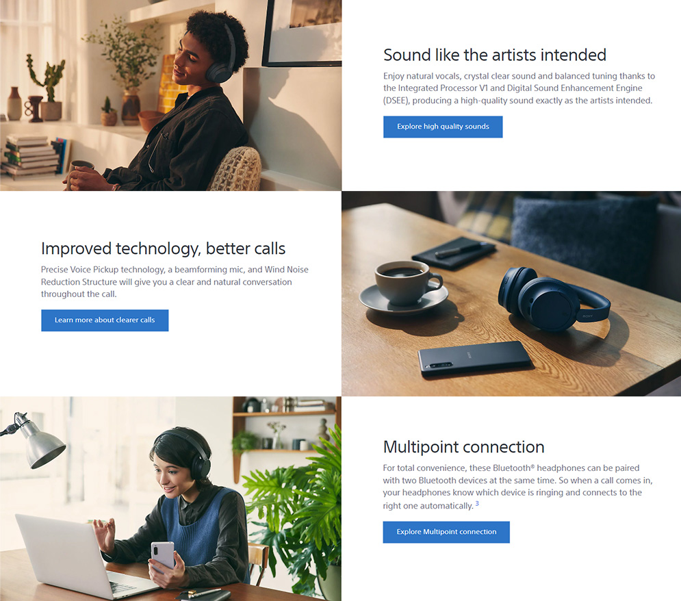 Sony WH-CH720N Wireless Noise Cancelling Over-Ear Headphones