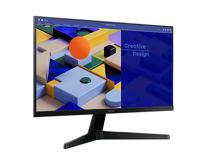 Samsung LS27C310EAEXXS 27" Monitor | 5ms | FHD | IPS Panel (75Hz) | HDMI & VGA | Flicker Free | AMD Free-Sync | 3Y Warranty