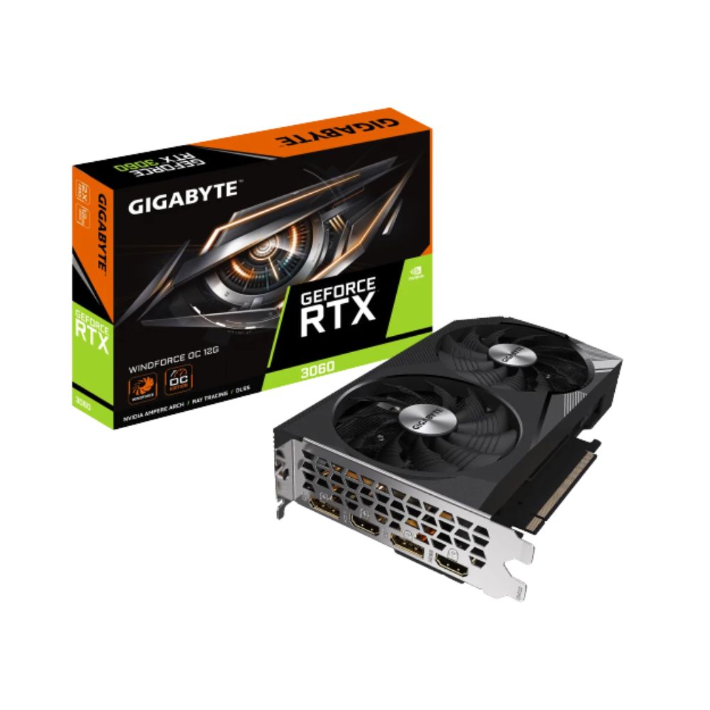 Gigabyte RTX 3060 Windforce OC 12GB GDDR6 192Bit Graphics Card