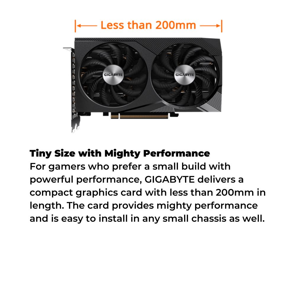 Gigabyte RTX 3060 Windforce OC 12GB GDDR6 192Bit Graphics Card