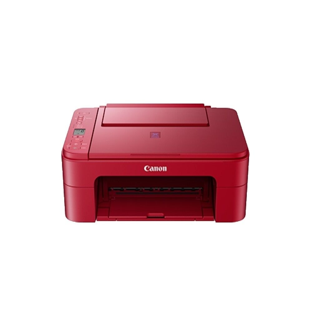Canon Pixma E3370 ( Red / Black ) Ink Efficient Inkjet Printer (Print,Scan,Copy,WiFi) *3-Yrs Canon OnSite Tel: *1-800-18-2000