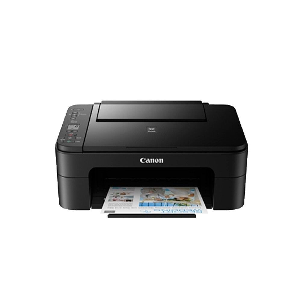 Canon Pixma E3370 ( Red / Black ) Ink Efficient Inkjet Printer (Print,Scan,Copy,WiFi) *3-Yrs Canon OnSite Tel: *1-800-18-2000