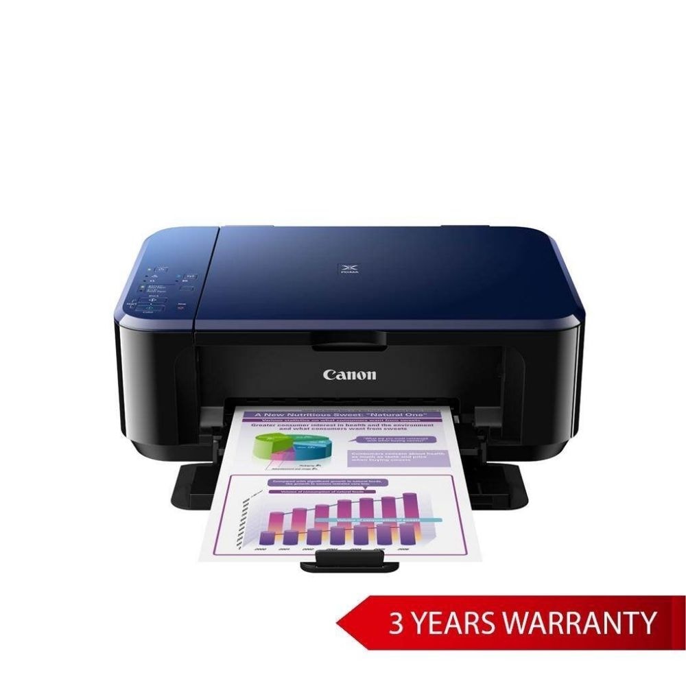 Canon Pixma E510 Ink Efficient 3 in 1 Inkjet Printer