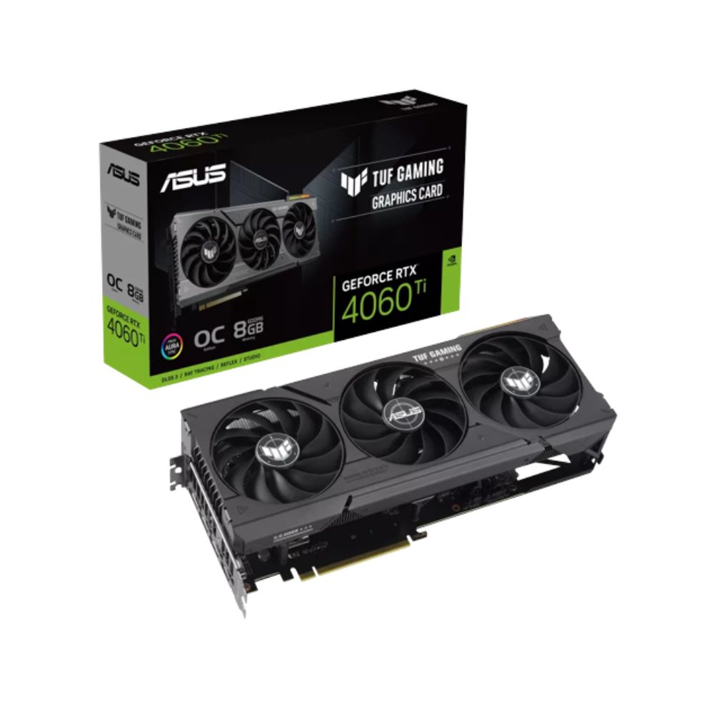 [Nvidia x Asus] ASUS TUF Gaming GeForce RTX 4060 Ti 8GB GDDR6 128Bit Graphics Card