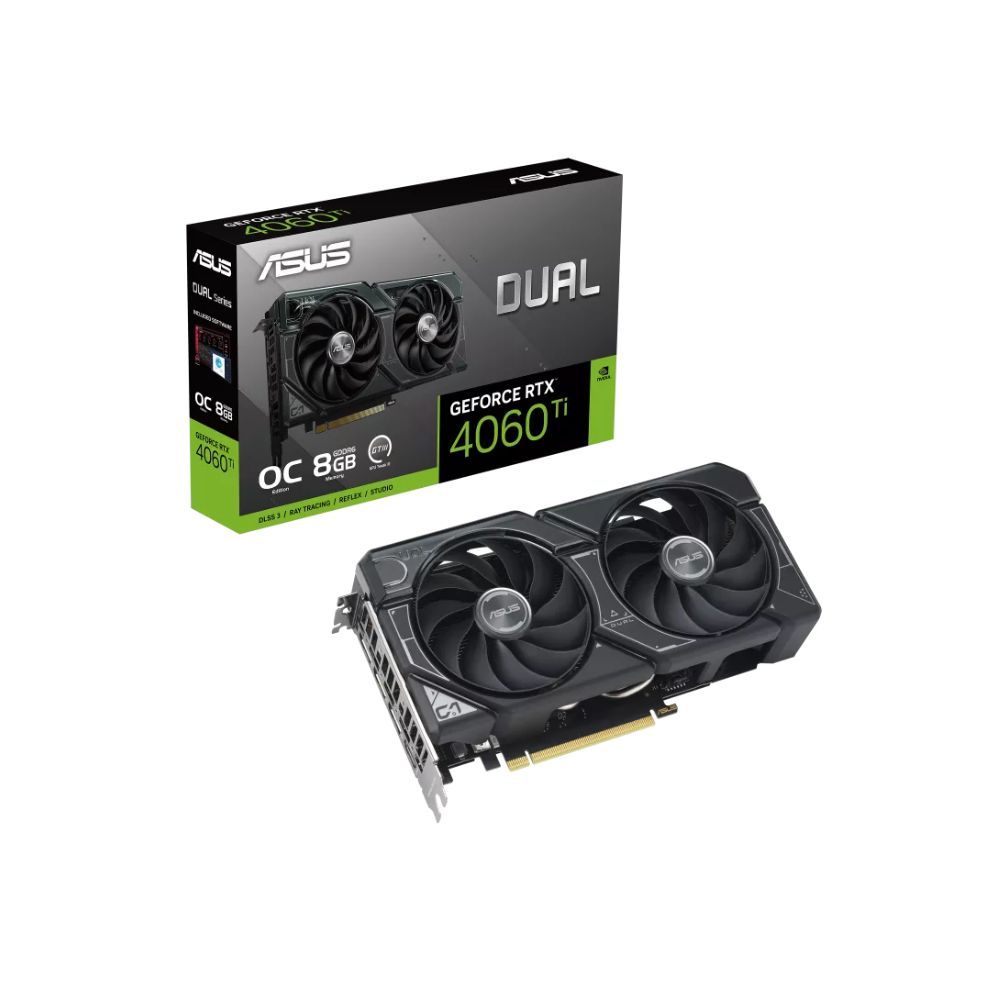 [Nvidia x Asus] ASUS Dual GeForce RTX 4060 Ti OC Edition 8GB GDDR6 128Bit Graphics Card