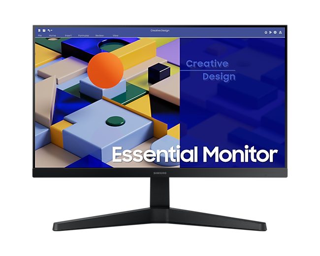 Samsung LS22C310EAEXXS 21.5" Monitor | 5ms | FHD | IPS Panel | 75Hz | HDMI & VGA | Flicker Free | AMD Free-Sync | 3Y Warranty