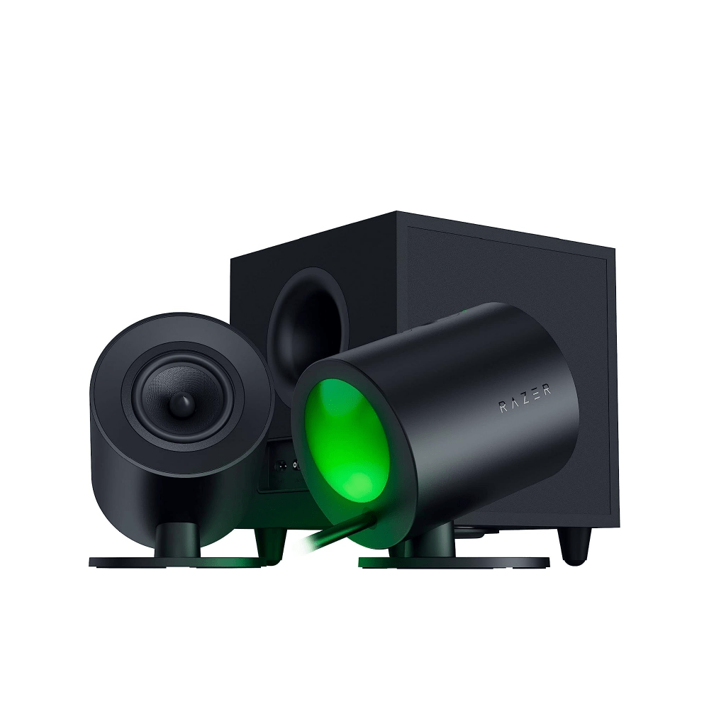 Razer Nommo V2 Full-Range 2.1 PC Gaming Speakers with Wired Subwoofer