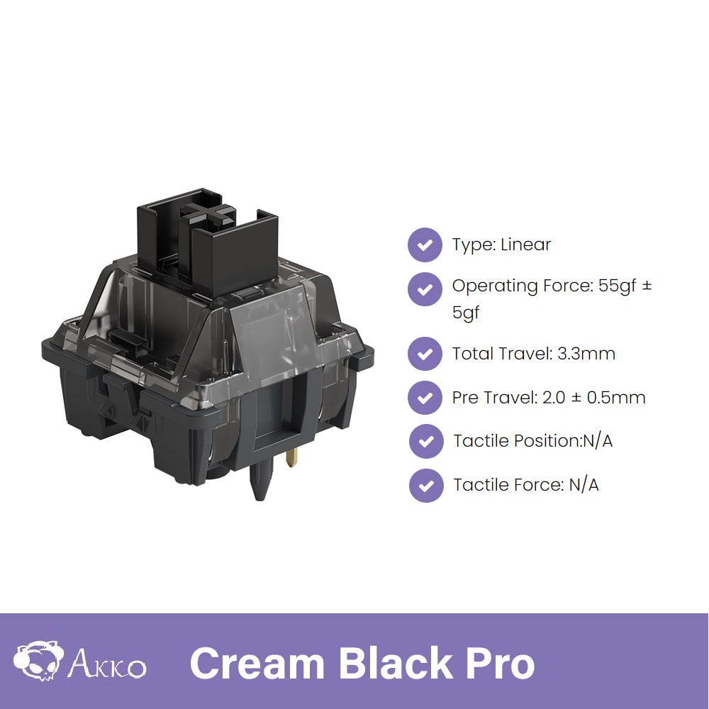 Akko V3 Cream Pro Swicthes - 45pcs