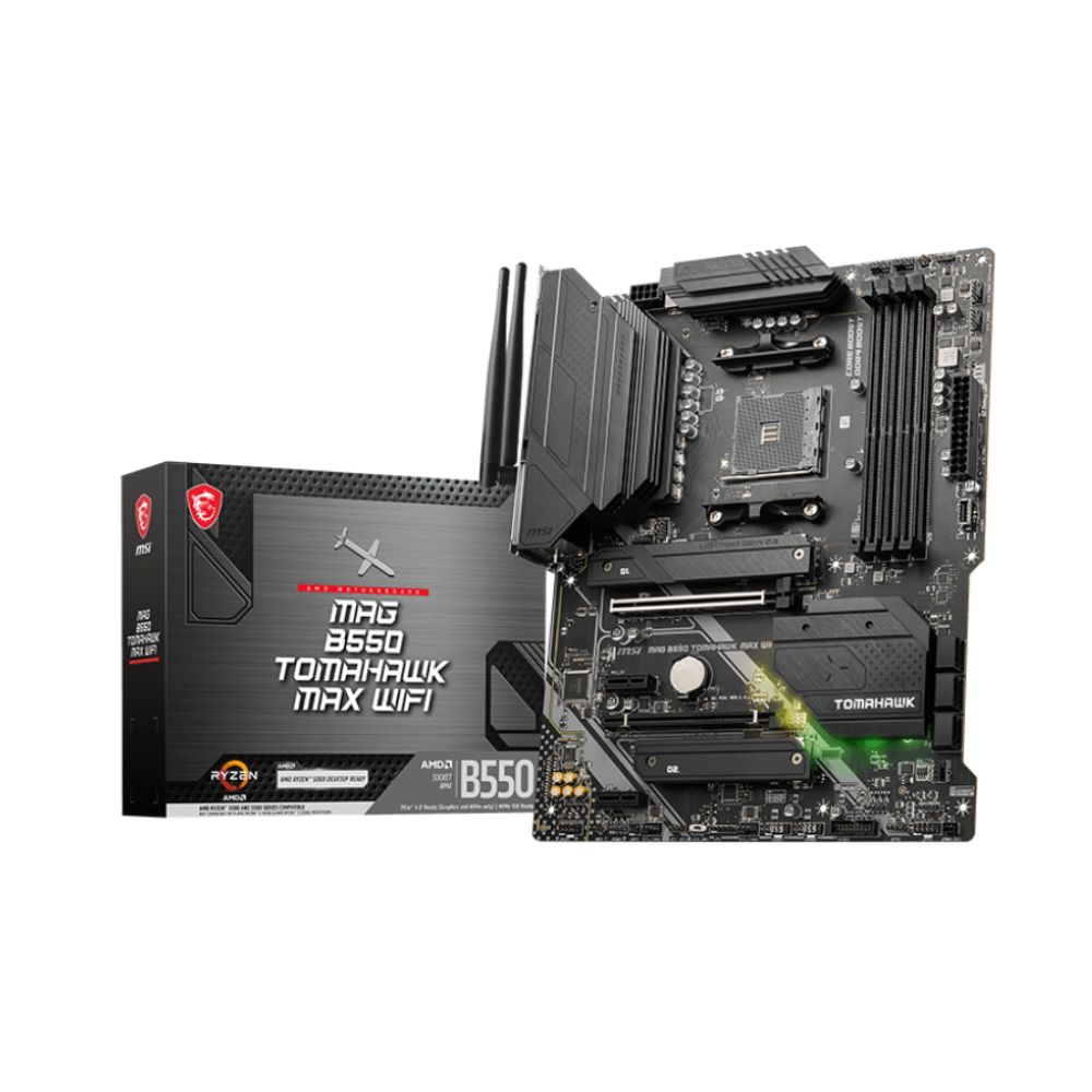 MSI B550 MAG TOMAHAWK MAX WIFI ATX Motherboard