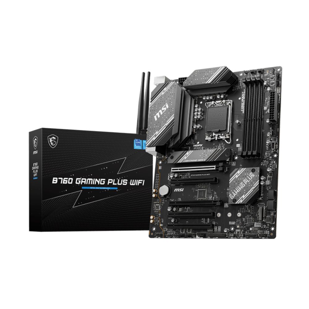MSI B760 Gaming PLUS WIFI ATX Motherboard