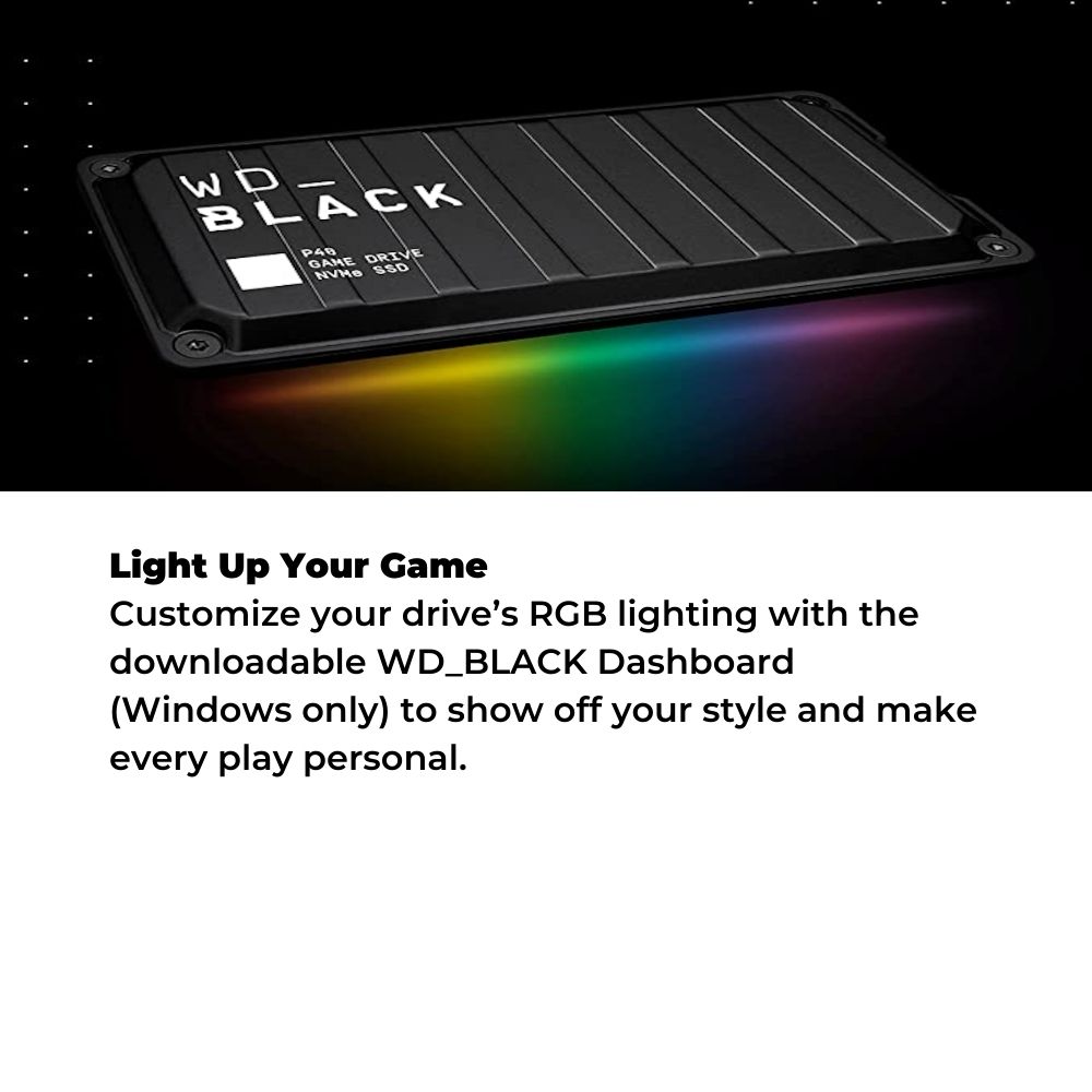 WD Black P40 RGB Game Drive
