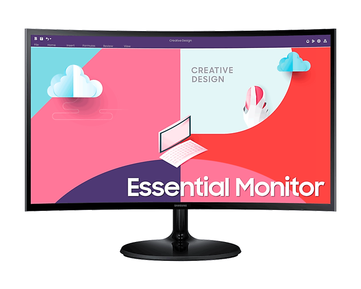 Samsung LS27C360EAEXXS 27" Curved Monitor (1800R) | 1920 x 1080