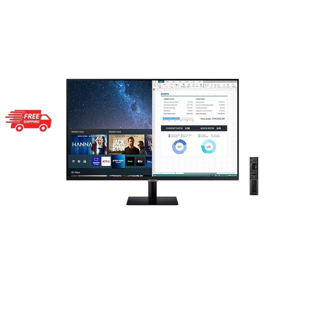 Samsung LC27G55TQBEXXS Odyssey 27" Gaming Curved Monitor | WQHD(2560x1440) | 144Hz | 1ms | VA Panel | HDR10 | HDMI & DP | AMD FreeSync | VESA(75x75) | 3Y Warranty