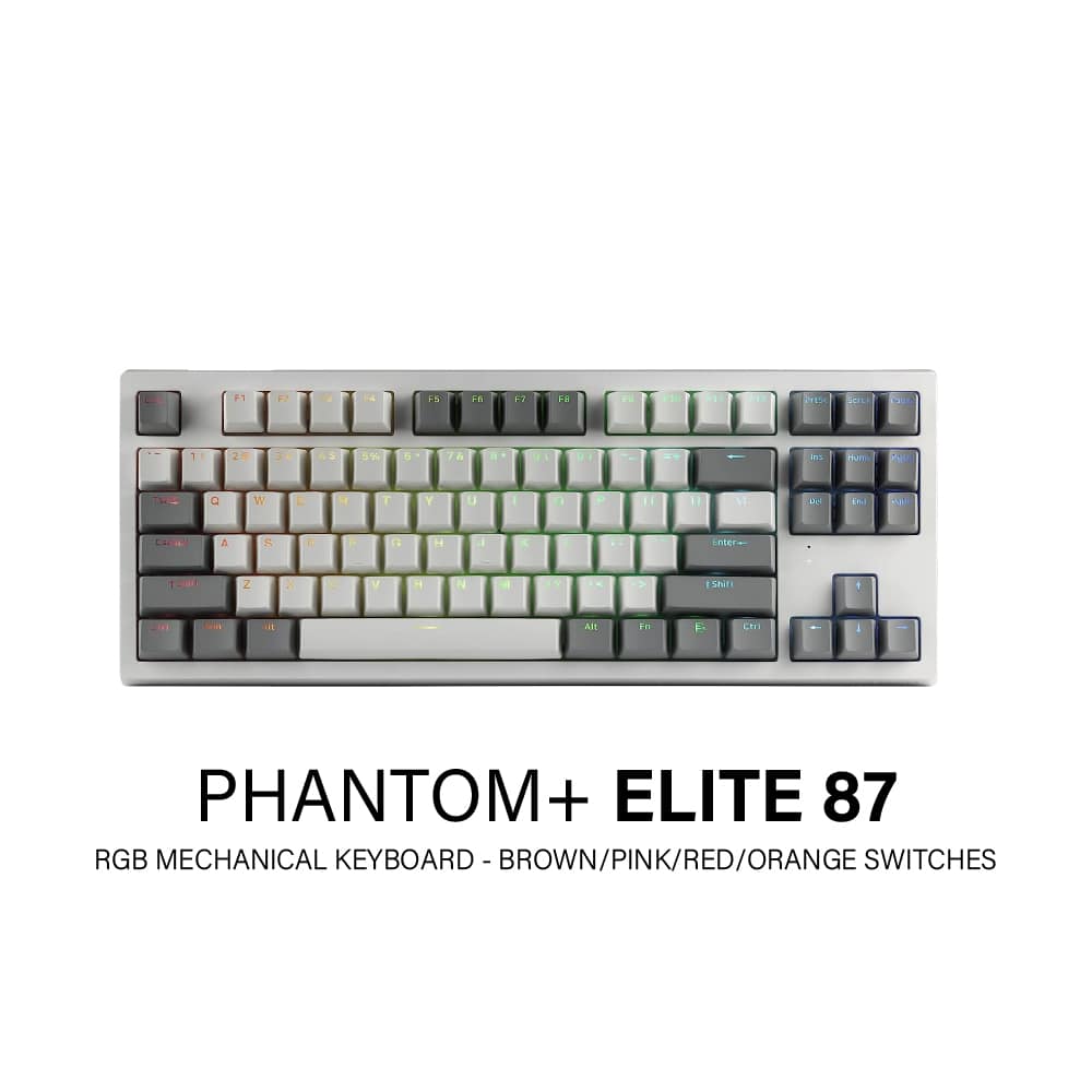 Tecware Phantom+ Elite 87 RGB Mechanical Keyboard