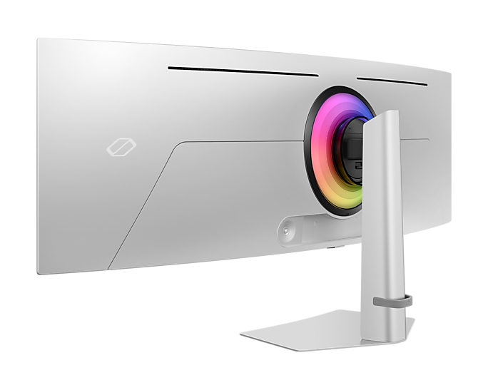 Samsung LS49CG934SEXXS Odyssey Curved OLED G9 49" Monitor (5120x1440) | 240Hz | 0.03ms(GtG) | OLED Panel | HDR10+Gaming | DP & HDMI & Mirco HDMI | Wireless & Bluetooth | Speaker | HA & Tilt Stand | AMD FreeSync Premium Pro | 3Y Warranty
