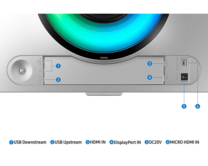 Samsung LS49CG934SEXXS Odyssey Curved OLED G9 49" Monitor (5120x1440) | 240Hz | 0.03ms(GtG) | OLED Panel | HDR10+Gaming | DP & HDMI & Mirco HDMI | Wireless & Bluetooth | Speaker | HA & Tilt Stand | AMD FreeSync Premium Pro | 3Y Warranty