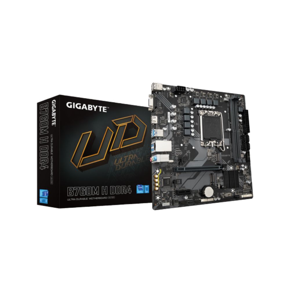 Gigabyte LGA1700 Intel B760M-H DDR4 mATX Motherboard