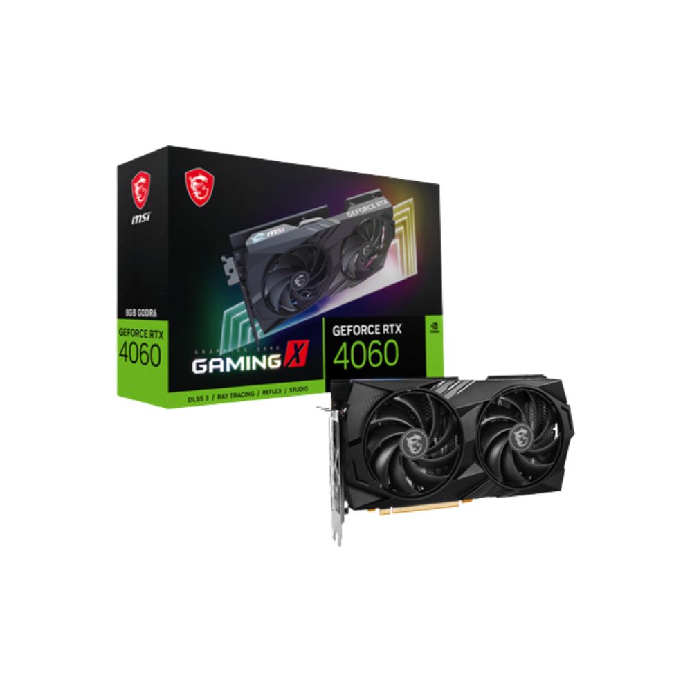 MSI RTX 4060 8GB GDDR6 128Bit GAMING X VGA Graphics Card