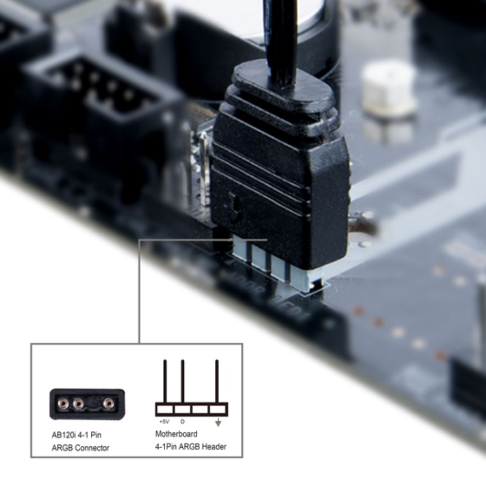Silverstone Air Blazer 120i LITE ARGB 12CM
